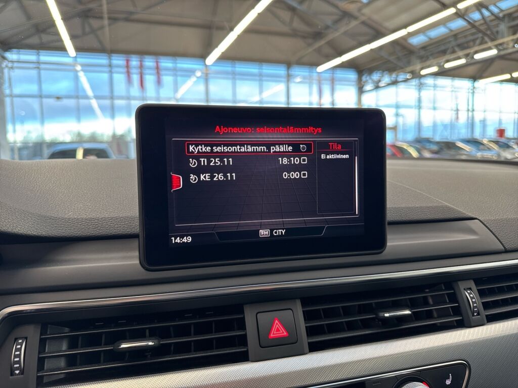 Audi A4 2018 Valkoinen