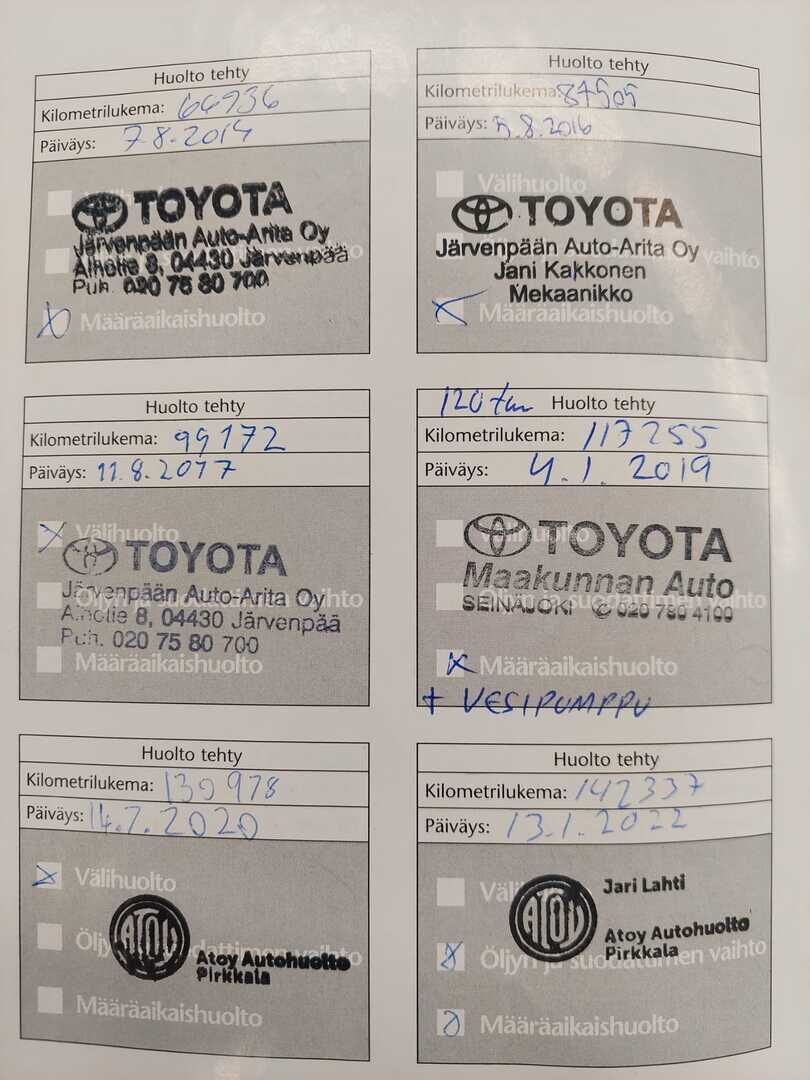 Toyota Auris 2007 Musta