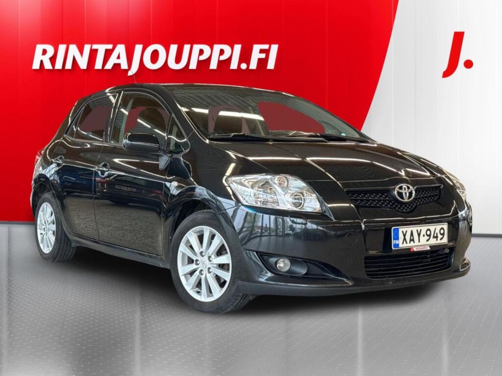 Toyota Auris 2007 Musta