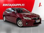 Lexus CT 2011 Punainen