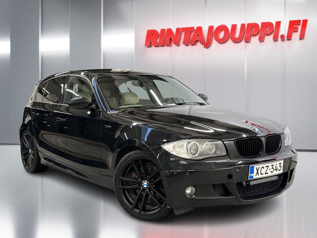 BMW 130 2007 Musta