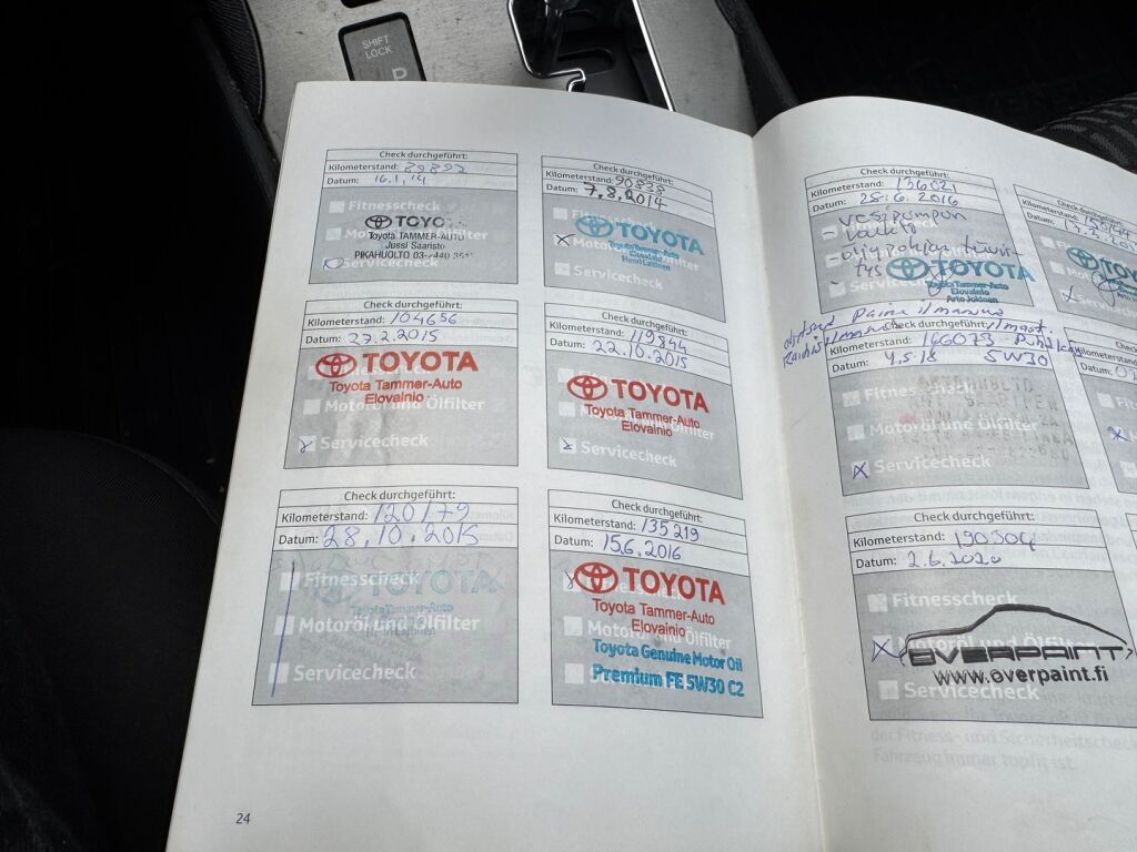 Toyota Avensis 2011 Musta