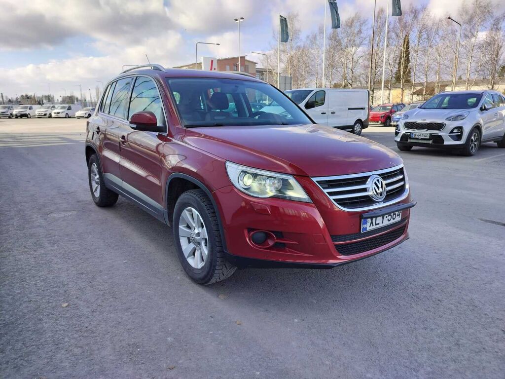 Volkswagen Tiguan 2008 Punainen