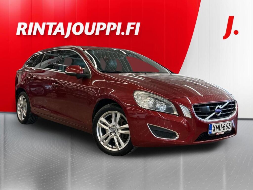 Volvo V60 2010 Punainen
