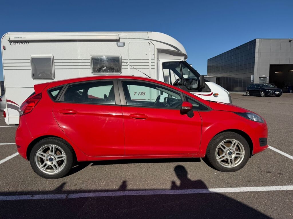 Ford Fiesta 2013 Punainen