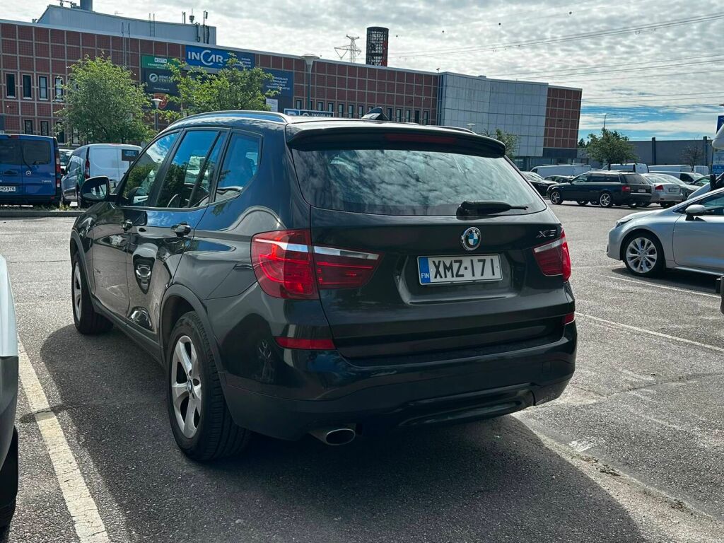 BMW X3 2016 Musta
