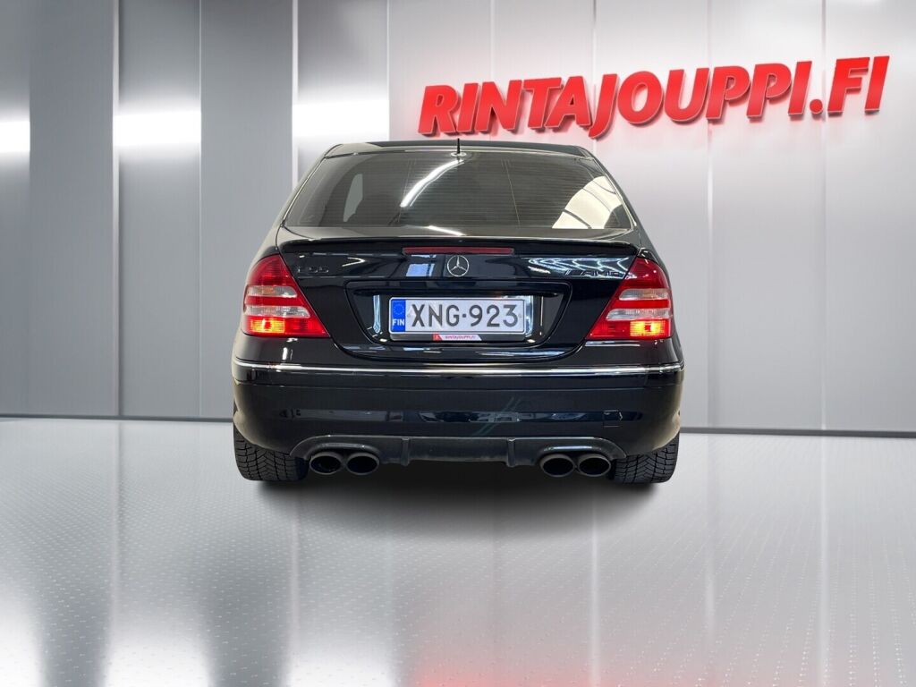 Mercedes-Benz C 55 AMG 2004 Musta