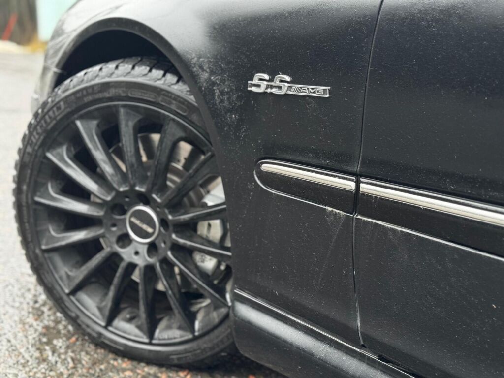 Mercedes-Benz C 55 AMG 2004 Musta