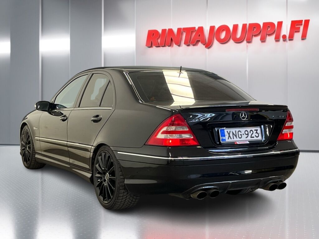 Mercedes-Benz C 55 AMG 2004 Musta