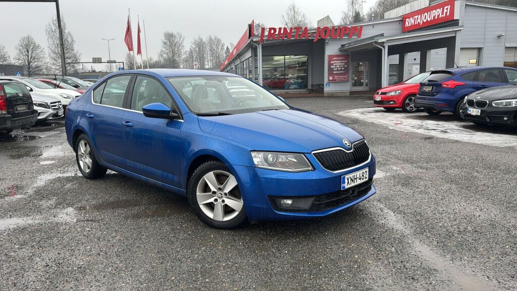 Skoda Octavia 2015 Sininen