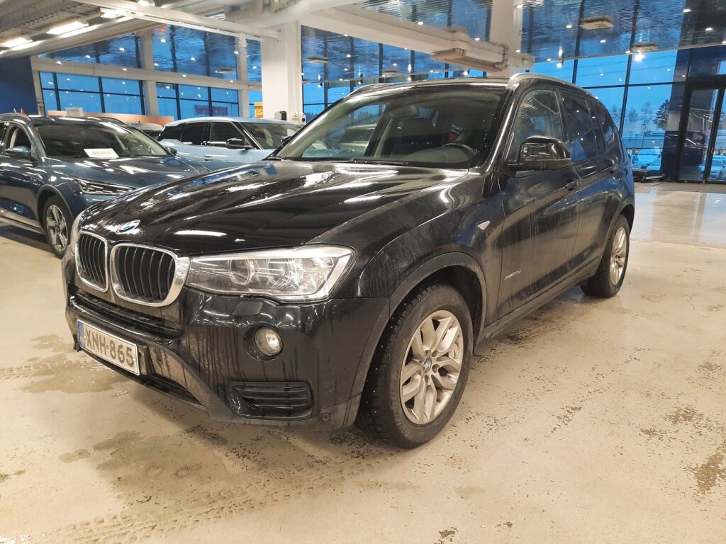 BMW X3 2015 Musta