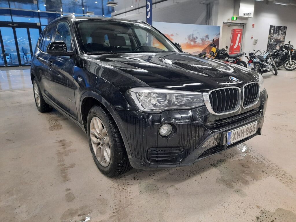 BMW X3 2015 Musta