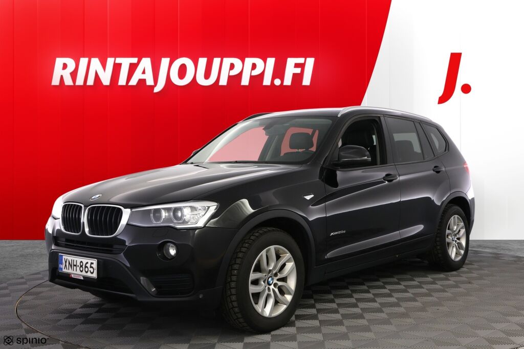 BMW X3 2015 Musta