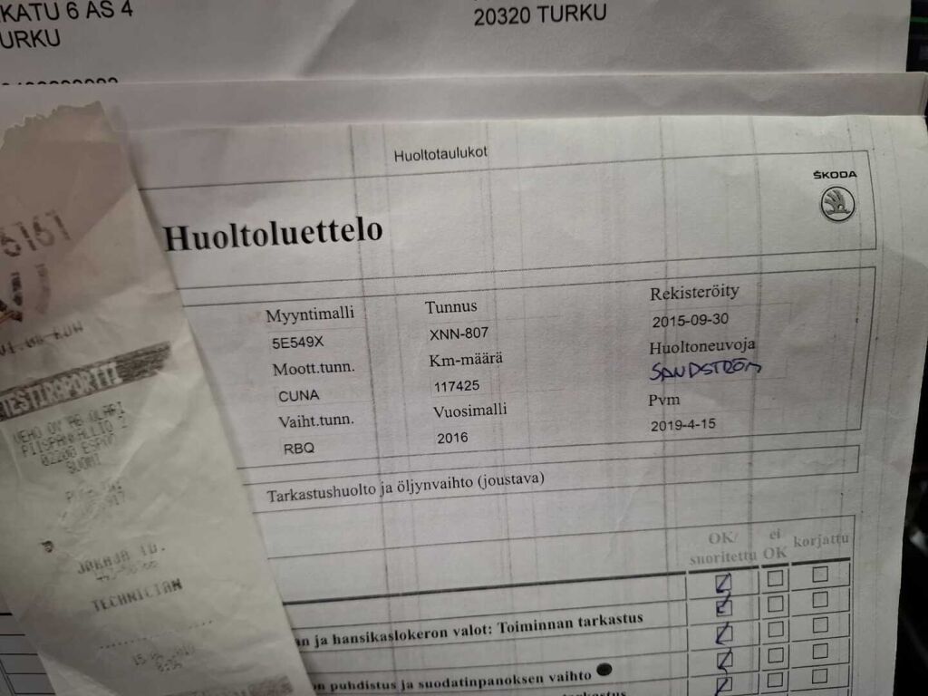 Skoda Octavia 2016 Harmaa