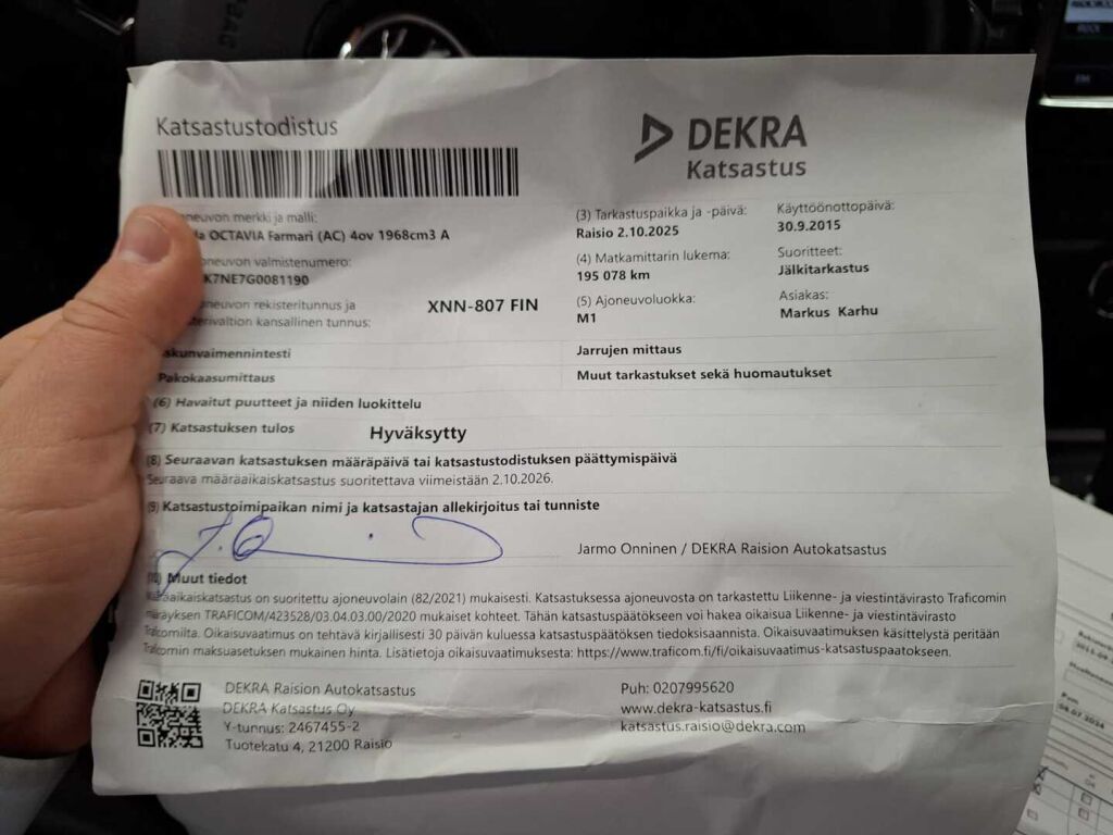 Skoda Octavia 2016 Harmaa