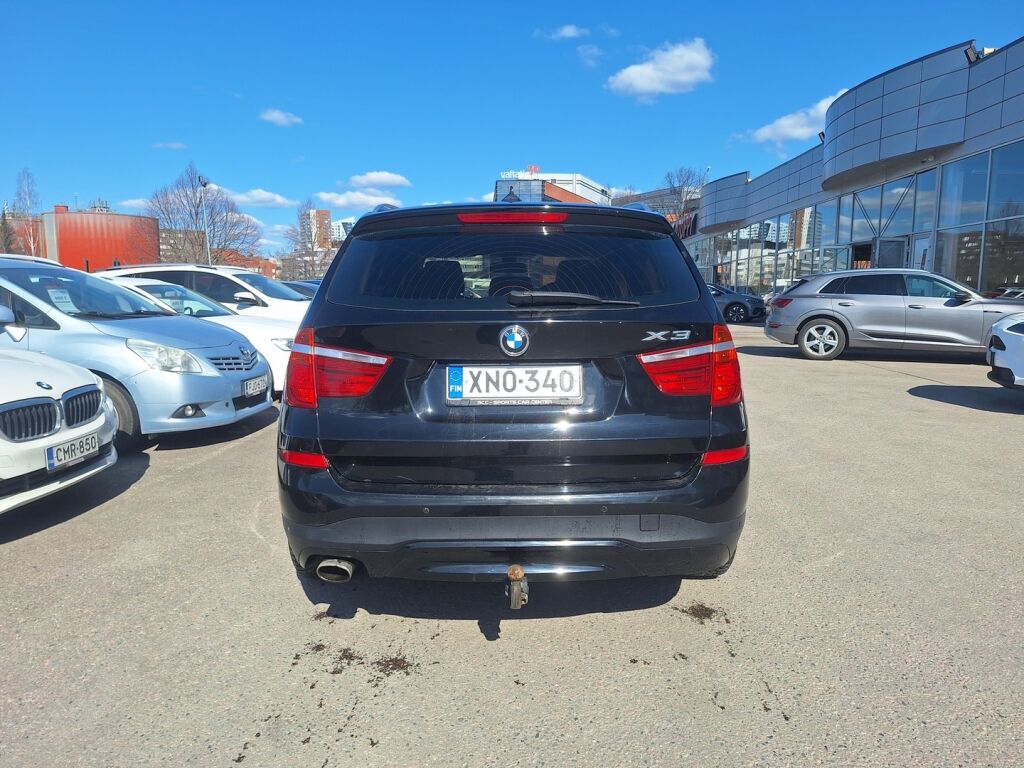 BMW X3 2016 Musta