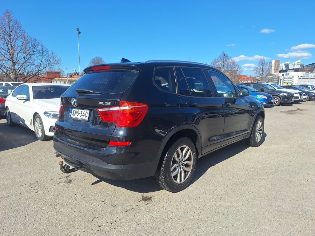BMW X3 2016 Musta