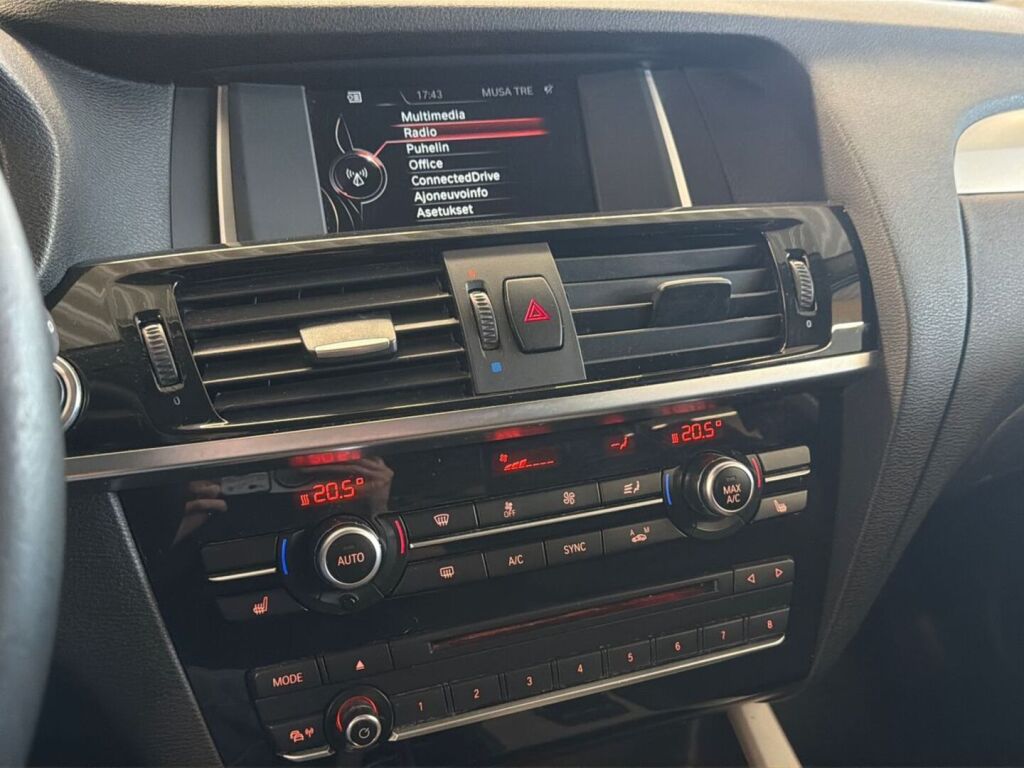 BMW X3 2016 Musta