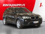 BMW X3 2016 Musta