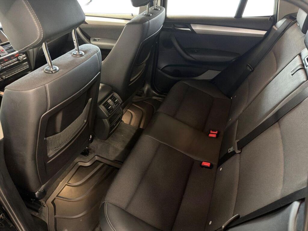 BMW X3 2016 Musta