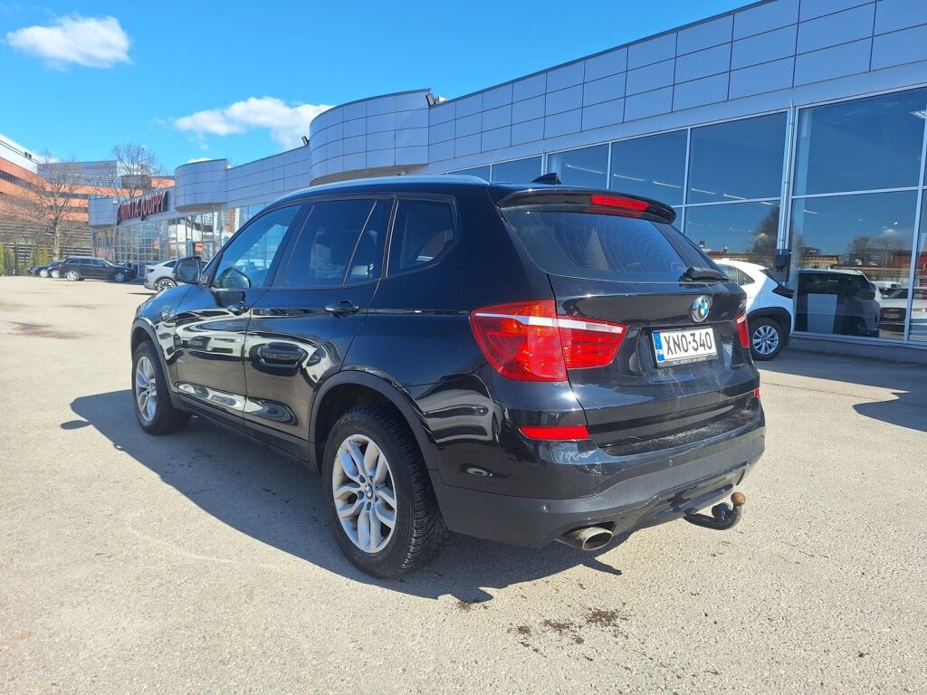 BMW X3 2016 Musta