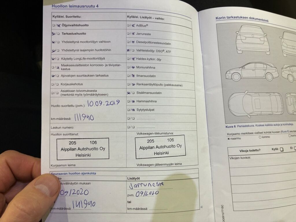 Volkswagen Passat 2016 Valkoinen