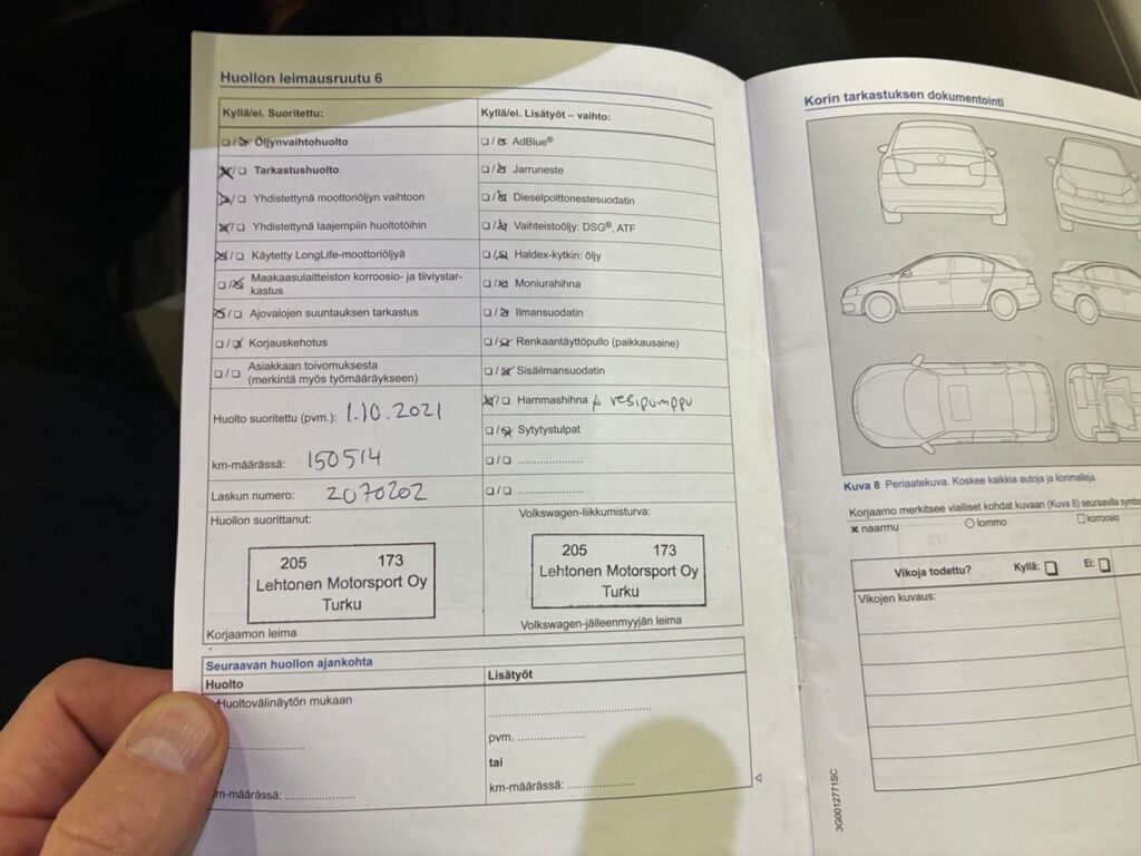 Volkswagen Passat 2016 Valkoinen