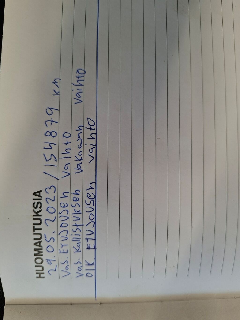 Volvo V40 2017 Sininen