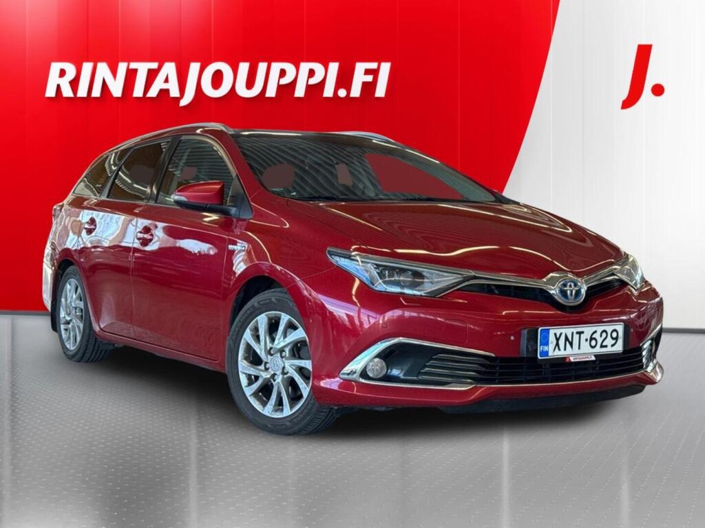 Toyota Auris 2016 Punainen