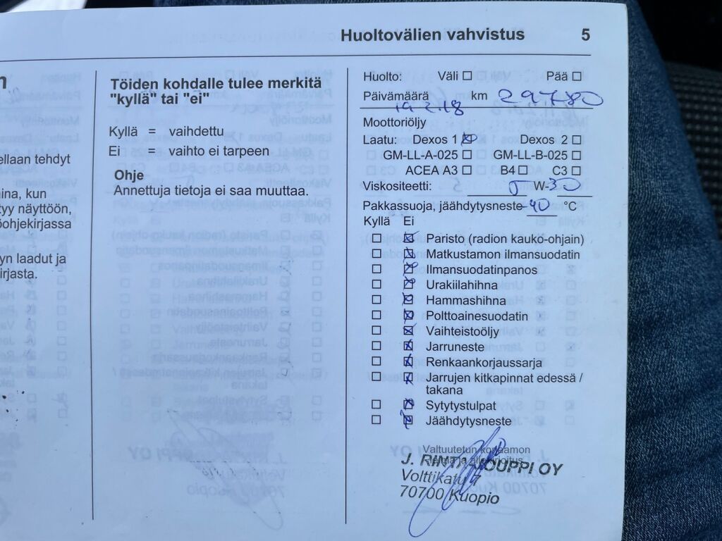 Opel Insignia 2017 Sininen