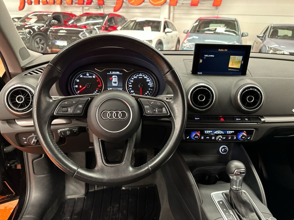 Audi A3 2017 Musta
