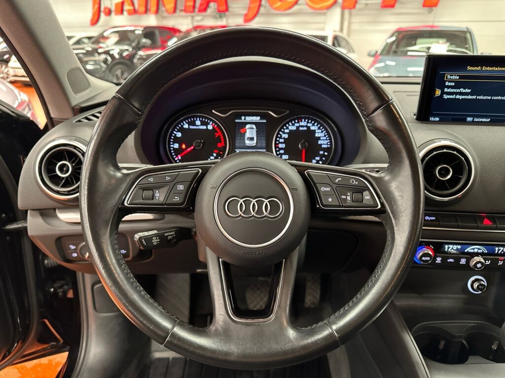 Audi A3 2017 Musta