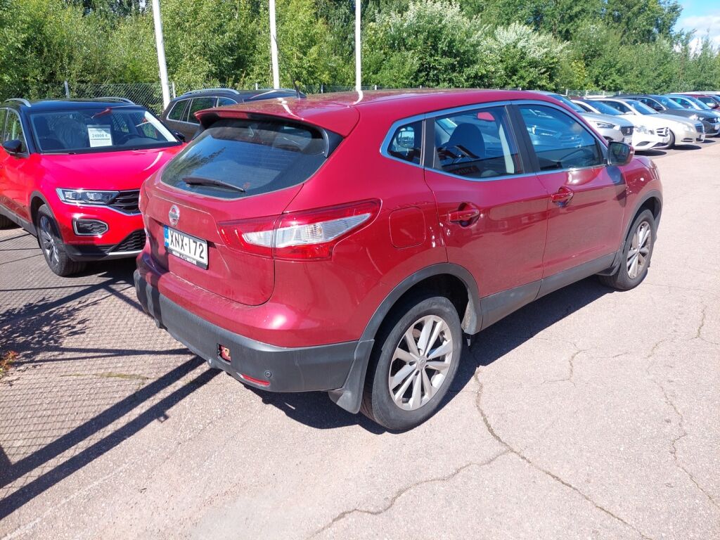 Nissan Qashqai 2016 Punainen