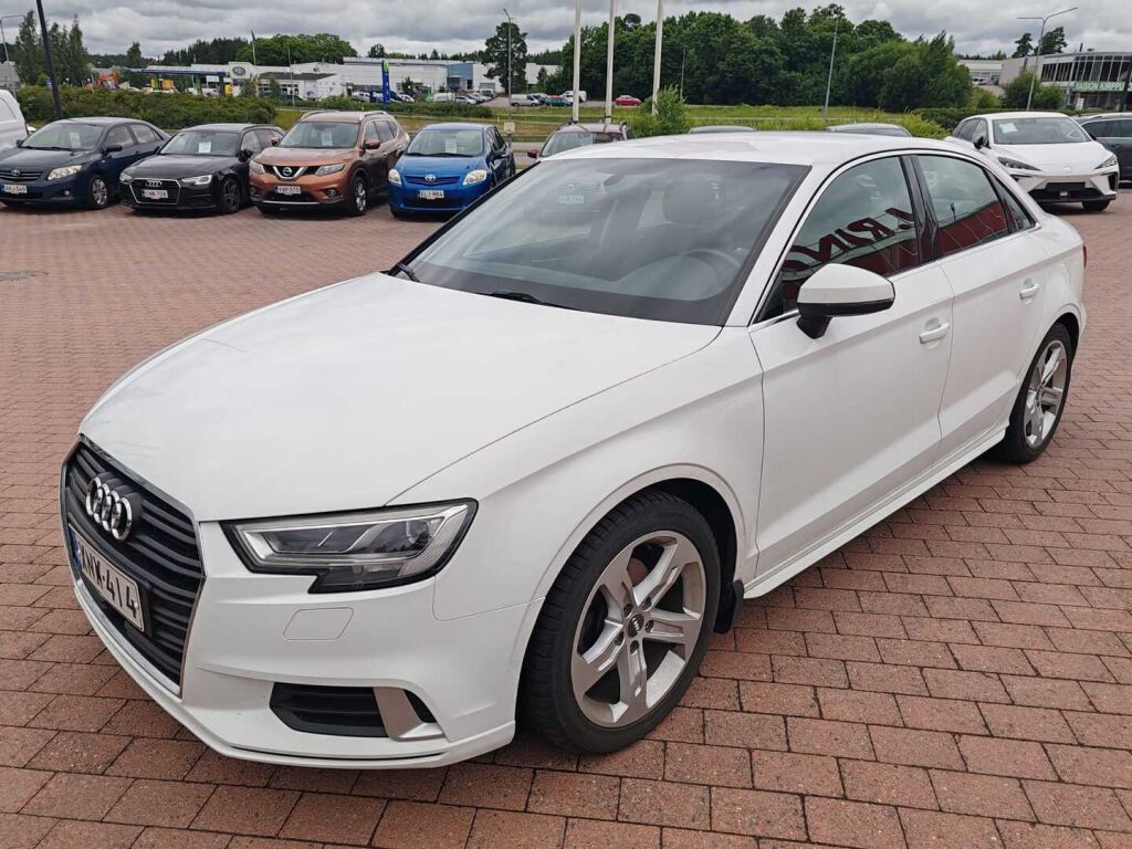 Audi A3 2017 Valkoinen