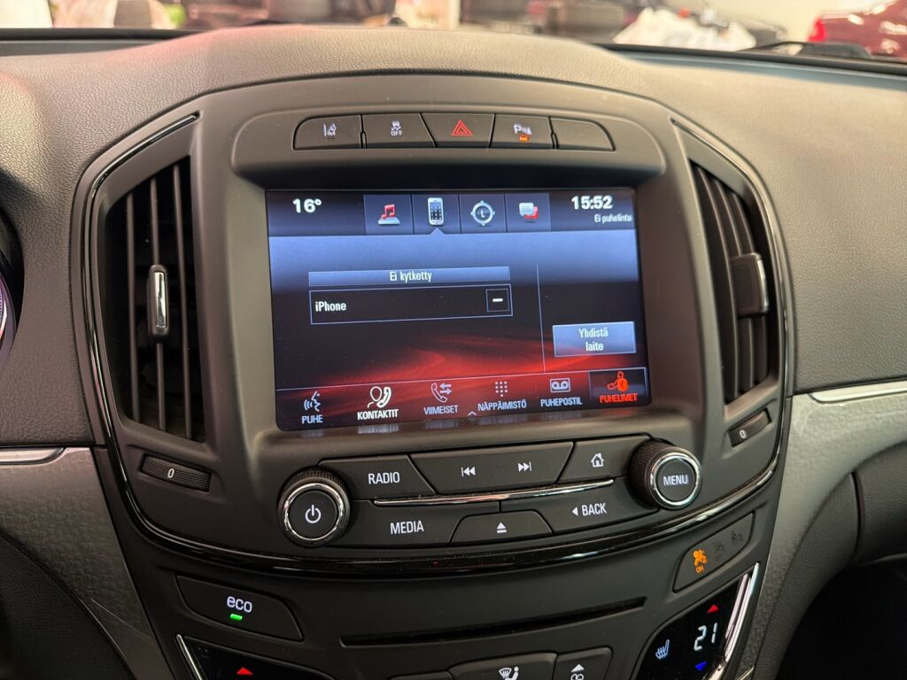 Opel Insignia 2016 Valkoinen