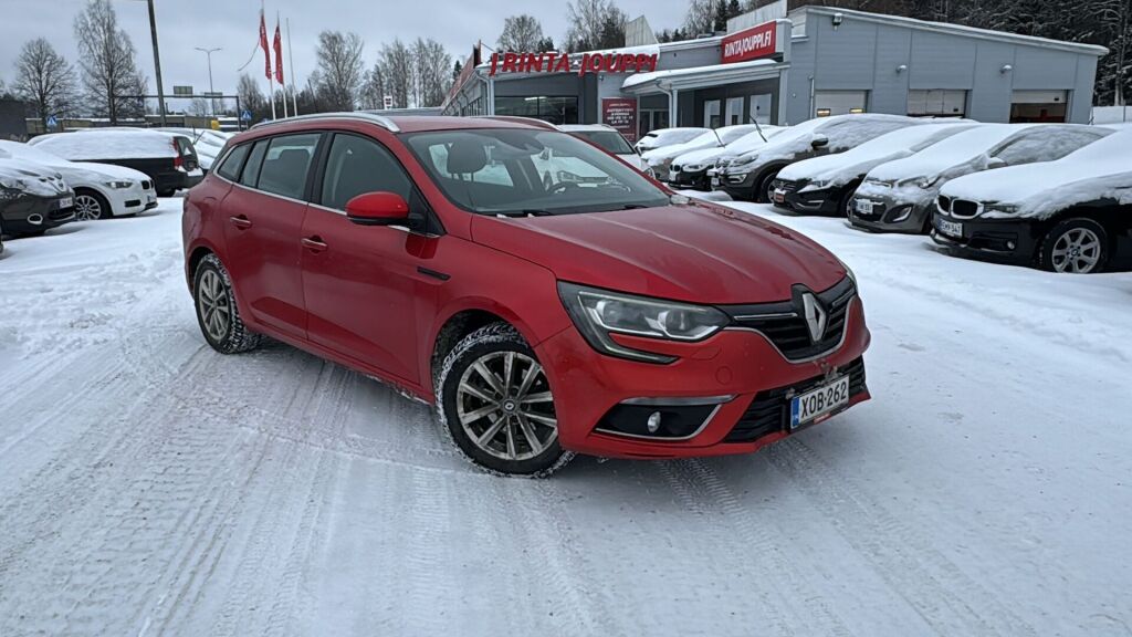 Renault Megane 2017 Punainen
