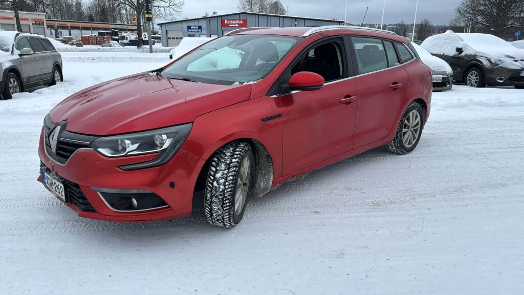 Renault Megane 2017 Punainen