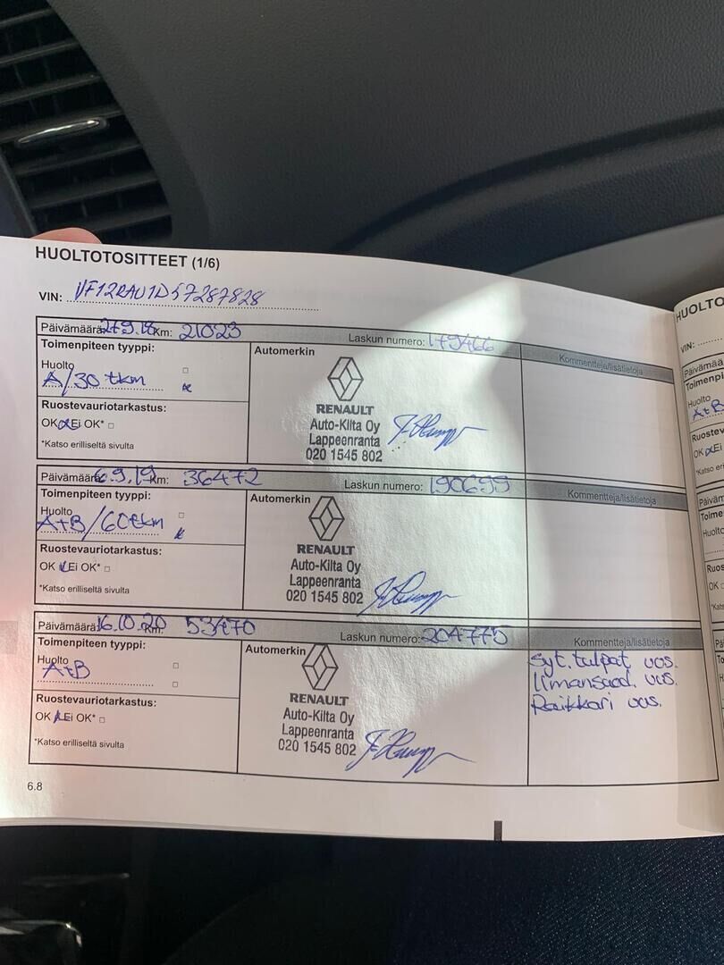 Renault Captur 2017 Punainen