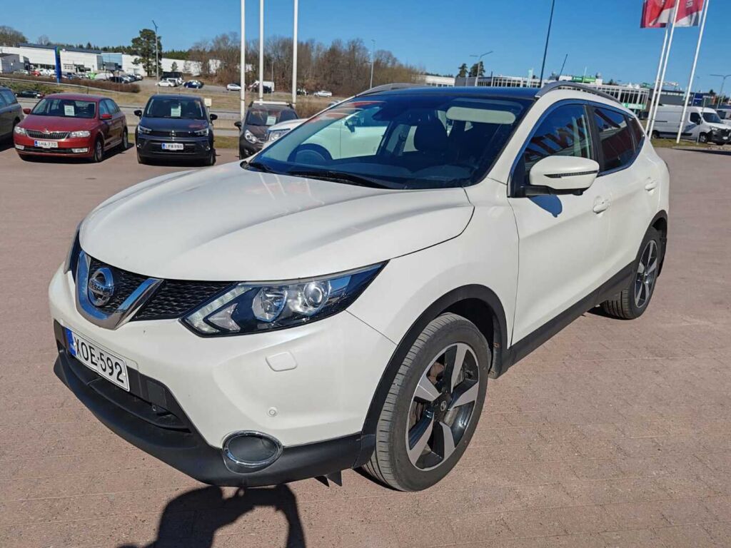 Nissan Qashqai 2017 Valkoinen