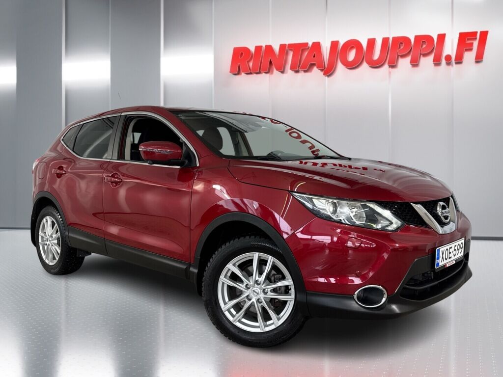 Nissan Qashqai 2017 Punainen