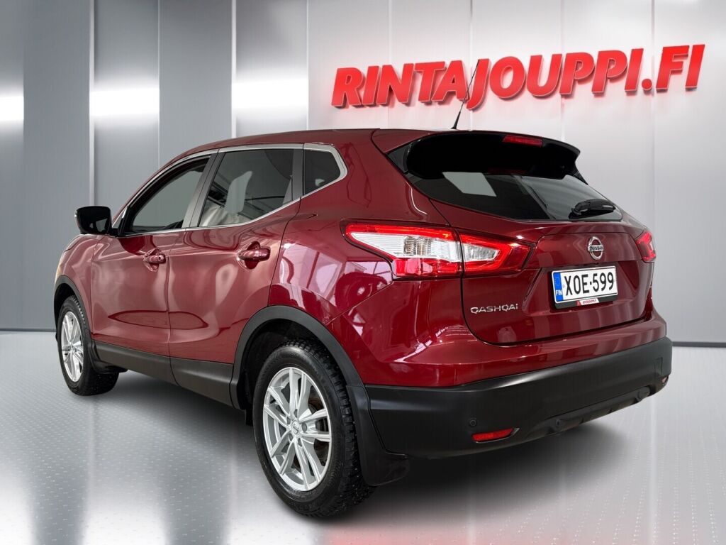 Nissan Qashqai 2017 Punainen