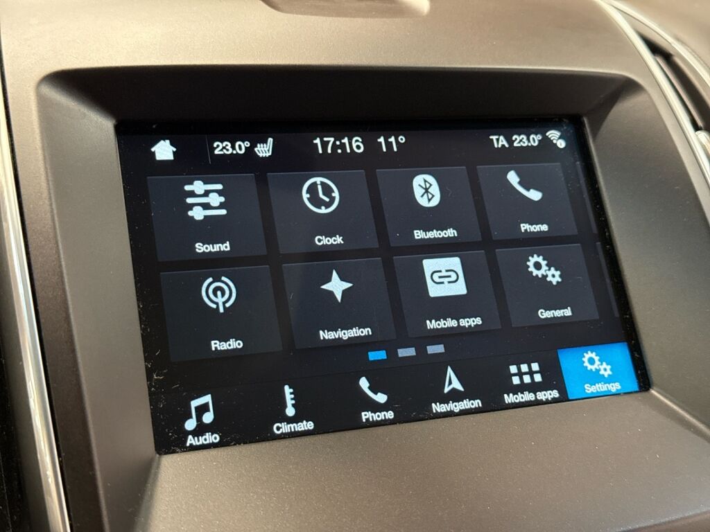 Ford Edge 2018 Valkoinen