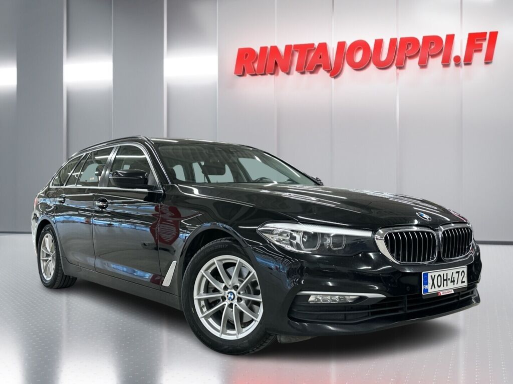 BMW 520 2018 Musta