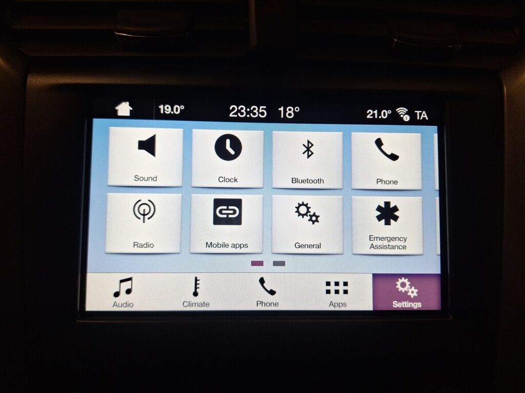 Ford Mondeo 2018 Sininen