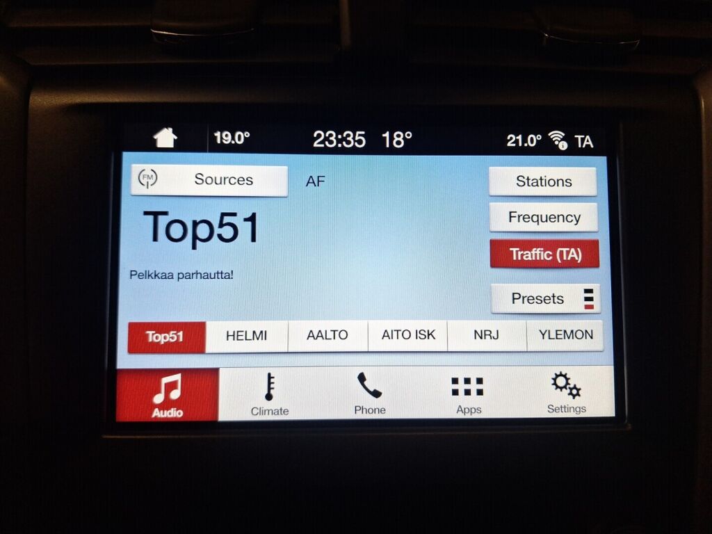 Ford Mondeo 2018 Sininen