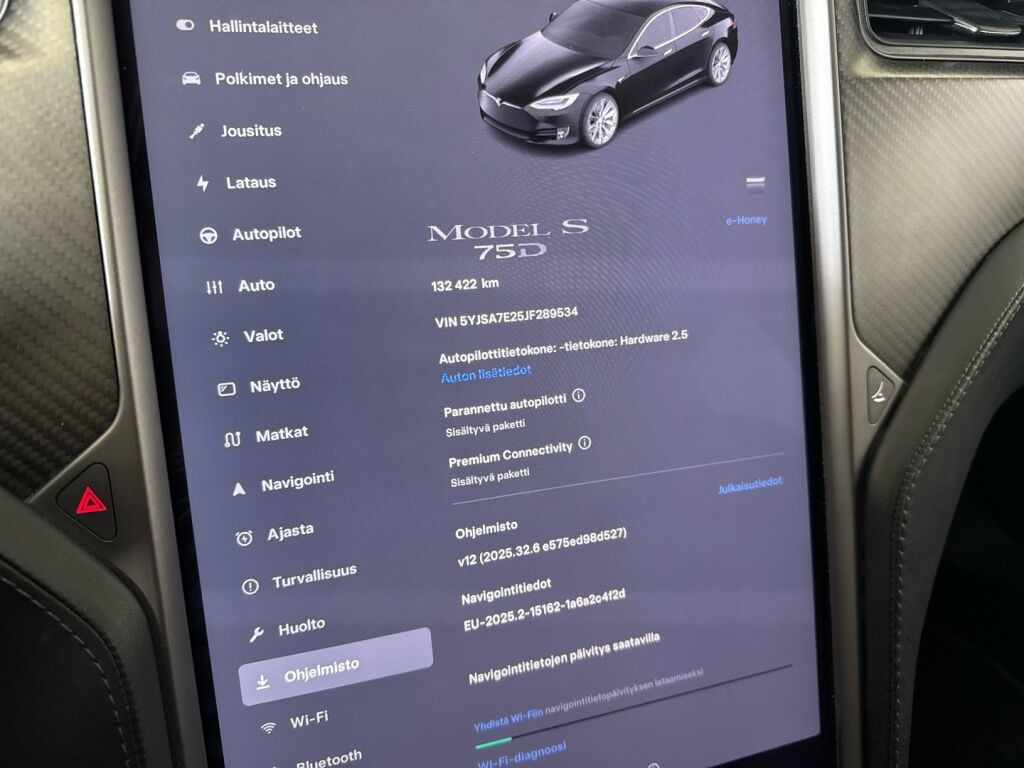 Tesla Model S 2019 Musta