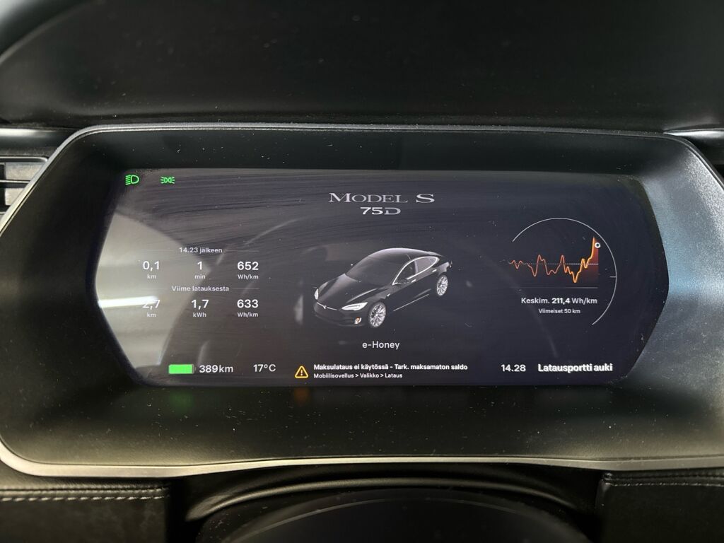 Tesla Model S 2019 Musta