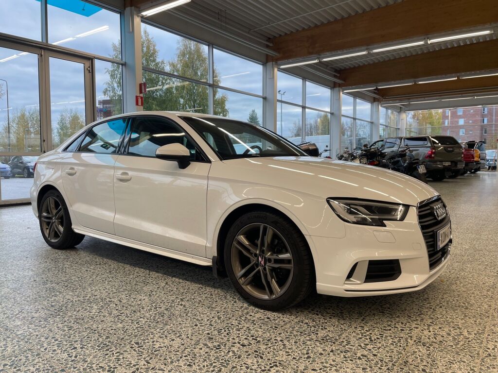 Audi A3 2018 Valkoinen