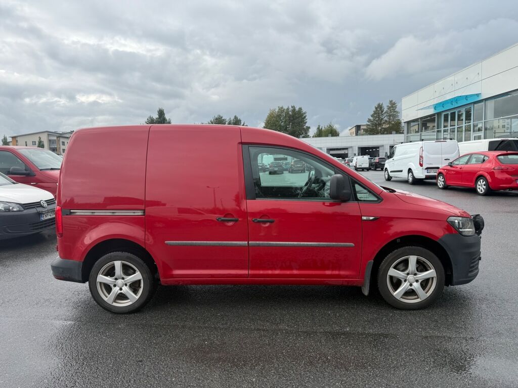 Volkswagen Caddy 2018 Punainen