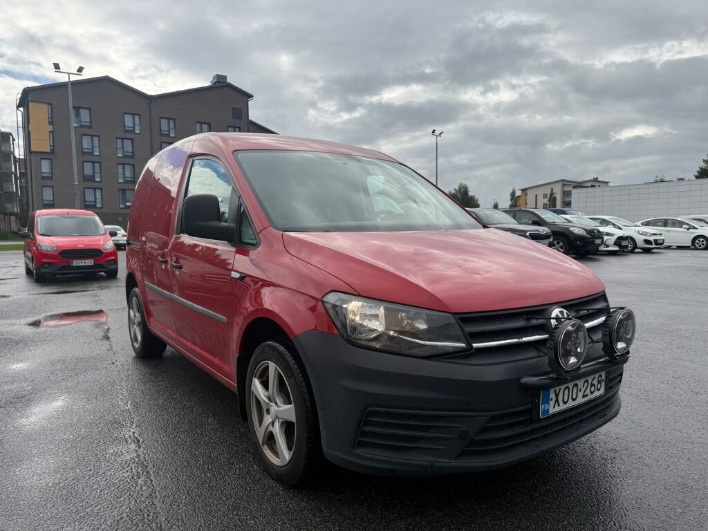 Volkswagen Caddy 2018 Punainen